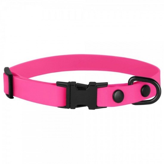 Collar BronzeDog Active Water-repellent Plastic Buckle Pink