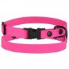 Collar BronzeDog Active Water-repellent Plastic Buckle Pink