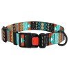 Collar for dogs BronzeDog Urban Aztecs Nylon Plastic Buckle