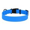 Collar for dogs BronzeDog Active Water-repellent Plastic Buckle Blue