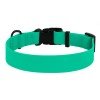 Collar for dogs BronzeDog Active Water-repellent Plastic Buckle Green