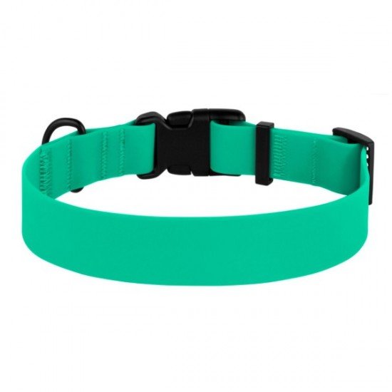 Collar for dogs BronzeDog Active Water-repellent Plastic Buckle Green