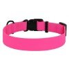 Collar for dogs BronzeDog Active Water-repellent Plastic Buckle Pink