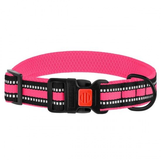 Collar for Dog Bronzedog Mesh Pink