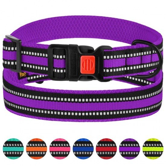 Collar for Dog Bronzedog Mesh Violet