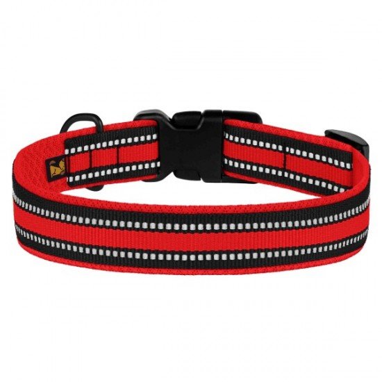 Collar for Dog Bronzedog Mesh Red