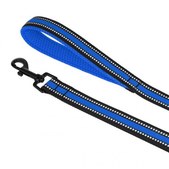 Leash for dogs BronzeDog Mesh Dark Blue