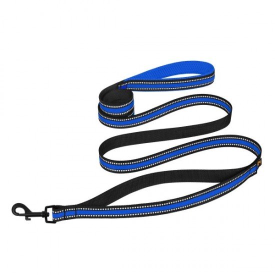 Leash for dogs BronzeDog Mesh Dark Blue