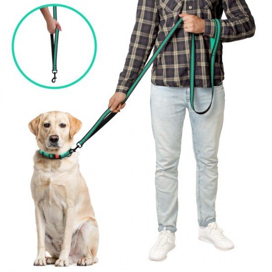 Leash for dogs BronzeDog Mesh Menthol