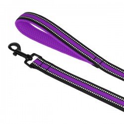 Leash for dogs BronzeDog Mesh Violet
