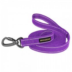 Leash for dogs Bronzedog Сotton Violet  Leash for dogs Bronzedog Сotton Violet