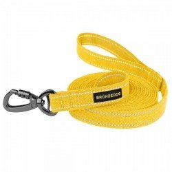 Leash for dogs Bronzedog Сotton Yellow Leash for dogs Bronzedog Сotton Yellow