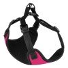 Harness for small breed dogs Bronzedog Sport Neoprene 3D Mesh Pink