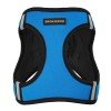 Harness for Dogs Bronzedog Sport Vest neoprene 3D mesh Blue