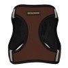 Harness for Dogs Bronzedog Sport Vest Neoprene 3D mesh Brown