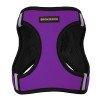 Harness for Dogs Bronzedog Sport Vest Neoprene 3D mesh Violet