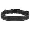 Collar for Dogs Bronzedog Cotton Reflective Tarpaulin Graphite