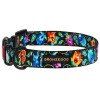 Collar for dogs BronzeDog Urban Folk Nylon Plastic Buckle Black