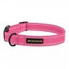 Collar for Dogs Bronzedog Cotton Reflective Tarpaulin Pink