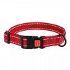 Collar for Dogs Bronzedog Cotton Reflective Tarpaulin Red