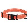 Collar for Dogs Bronzedog Cotton Reflective Tarpaulin Orange