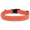 Collar for Dogs Bronzedog Cotton Reflective Tarpaulin Orange