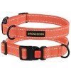 Collar for Dogs Bronzedog Cotton Reflective Tarpaulin Orange