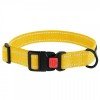 Collar for Dogs Bronzedog Cotton Reflective Tarpaulin Yellow