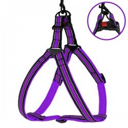 Breastplates for dogs BronzeDog Mesh Standard Violet