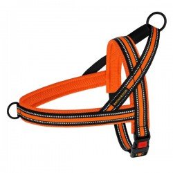 Breastplates for dogs BronzeDog Mesh Scandinavian Orange Breastplates for dogs BronzeDog Mesh Scandinavian Orange