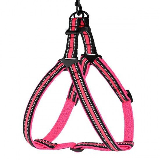 Breastplates for dogs BronzeDog Mesh Standard Pink