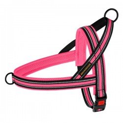 Breastplates for dogs BronzeDog Mesh Scandinavian Pink Breastplates for dogs BronzeDog Mesh Scandinavian Pink