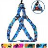 Breastplates for dogs BronzeDog Urban Camo Nylon Dark Blue