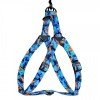 Breastplates for dogs BronzeDog Urban Camo Nylon Dark Blue