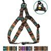 Breastplates for dogs BronzeDog Urban Ethnic Nylon Menthol