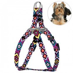 Breastplates for small breed dogs and cats BronzeDog Urban York Violet