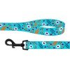 Leash for dogs BronzeDog Urban Flowers Nylon Menthol