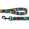 Leash for dogs BronzeDog Urban Folk Nylon Black