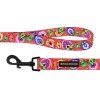 Leash for dogs BronzeDog Urban Folk Nylon Coral