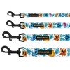Leash for dogs BronzeDog Urban Folk Nylon White