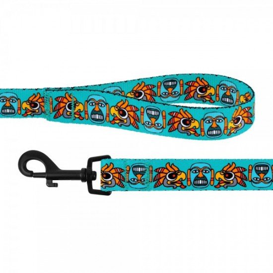 Leash for dogs BronzeDog Urban Masks Nylon Menthol