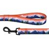 Leash for dogs BronzeDog Urban Travel Nylon Mountains