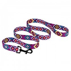 Leash for dogs BronzeDog Urban Hutsulsky Nylon Violet Leash for dogs BronzeDog Urban Hutsulsky Nylon Violet