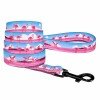 Leash for dogs BronzeDog Urban Travel Nylon Flamingo