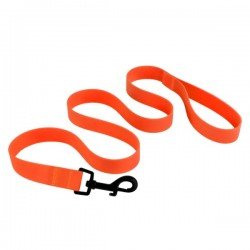 Leash for dogs Bronzedog Active water-repellent Orange