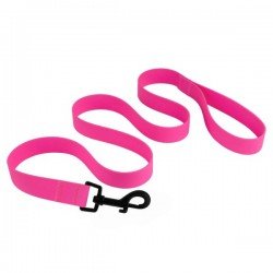 Leash for dogs Bronzedog Active water-repellent Pink Leash for dogs Bronzedog Active water-repellent Pink