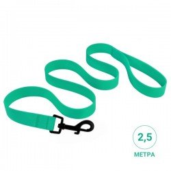 Leash for dogs Bronzedog Active water-repellent Green